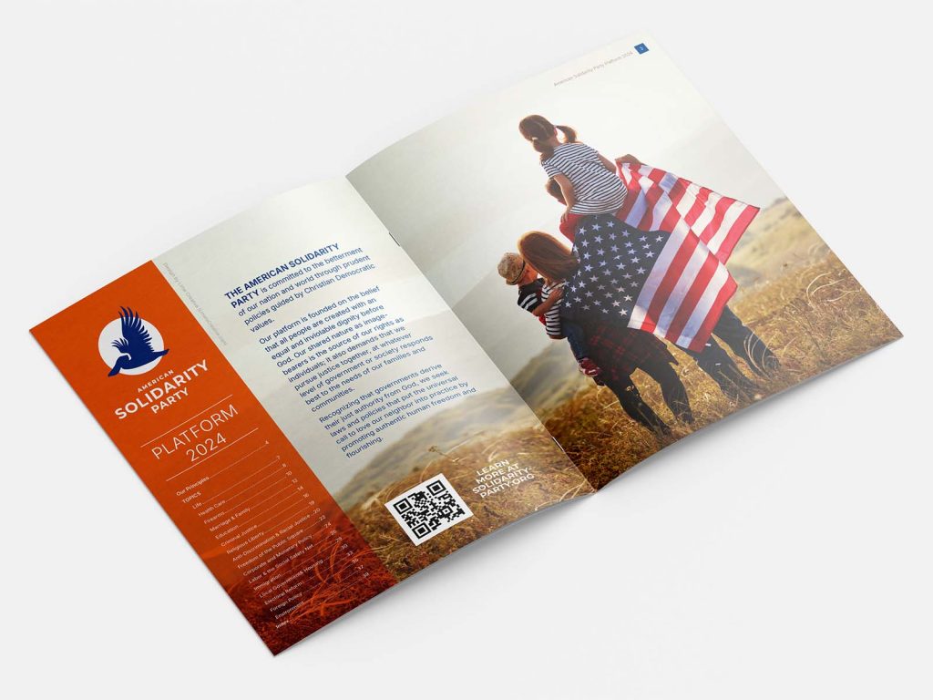 American Solidarity Party Platform 2024